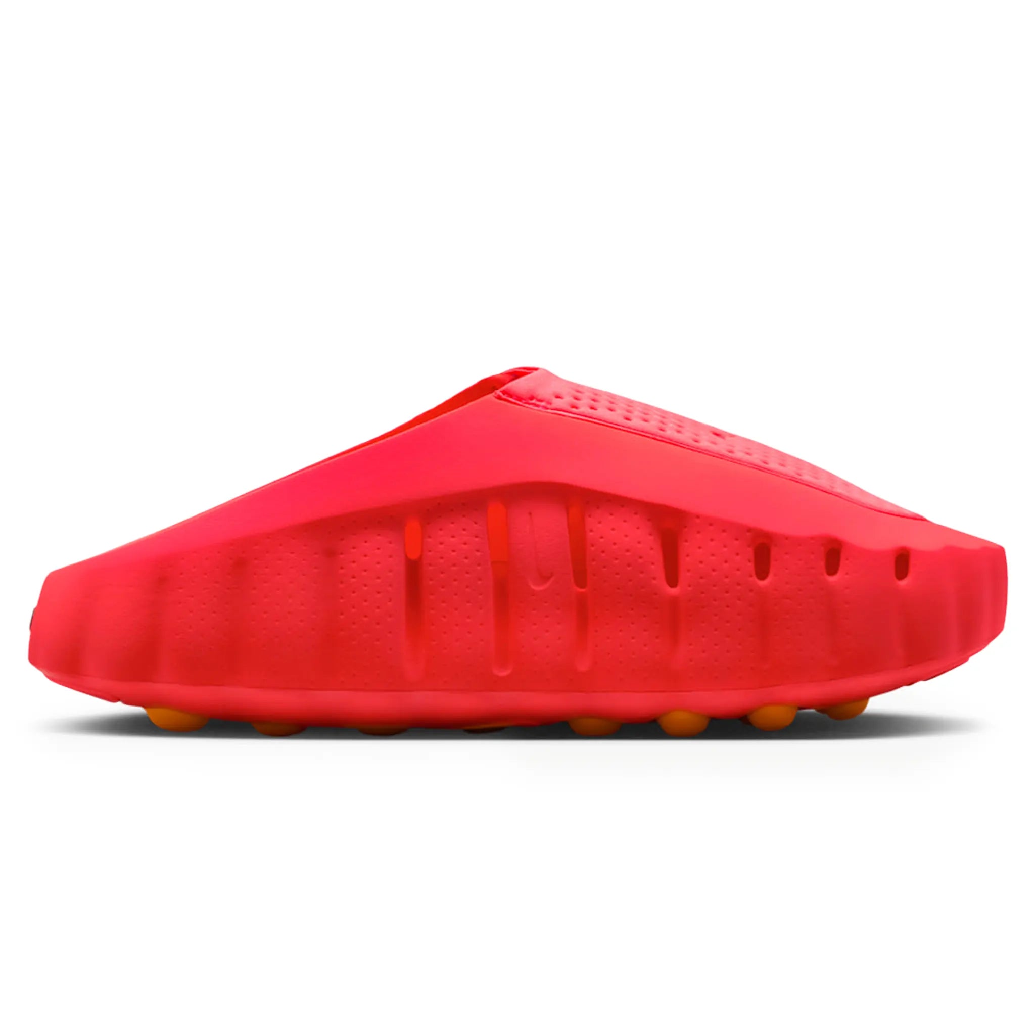 Side View of Nike Mind 001 Pregame Solar Red Mules (W) HQ4309-600